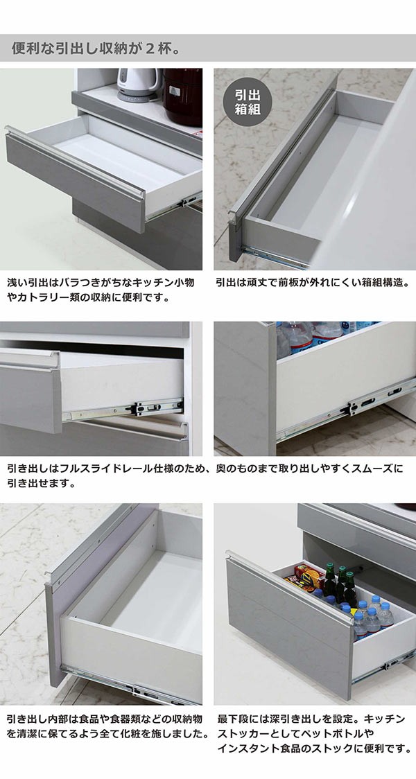 キッチンカウンター 幅130 キッチン 収納 おしゃれ 間仕切り 背面化粧 目隠し 完成品 Ik 175 モダンインテリア リック 通販 Yahoo ショッピング