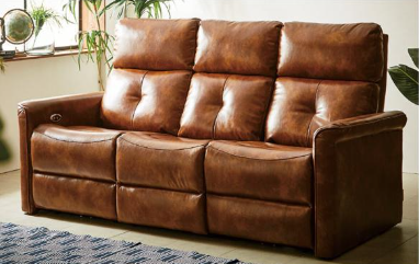 電動ソファ 3人掛け リクライニング テーブル付き モーションチェア