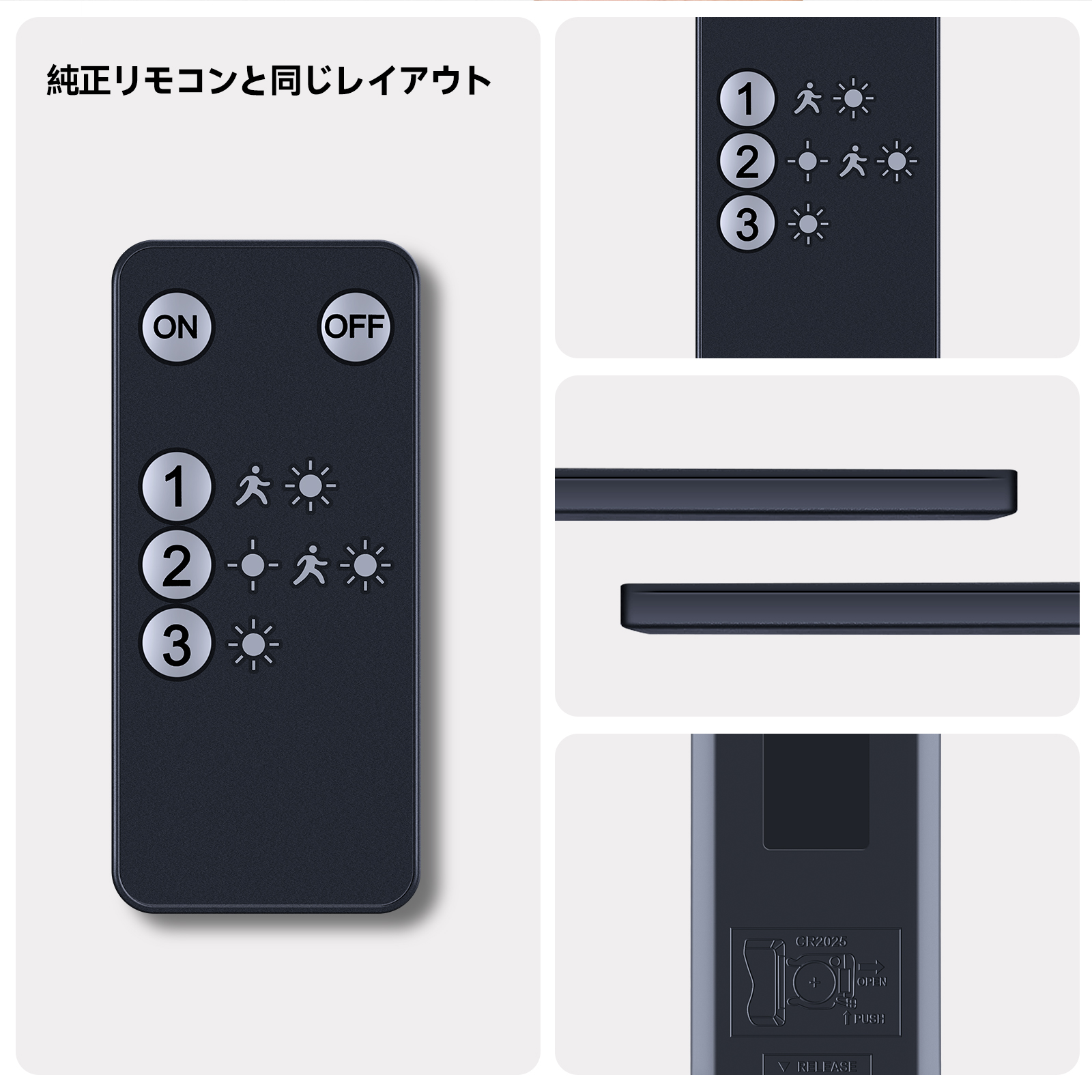 センサーライトリモコン for ASEKI アセキ ソーラーライトリモコン LS