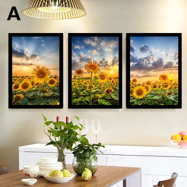 【人気商品】ひまわり アートパネル 絵画 インテリア 向日葵 ポスター 風景画 Amazon.co.jp: アートパネル ひまわり 向日葵 風景画 キャンバス絵画