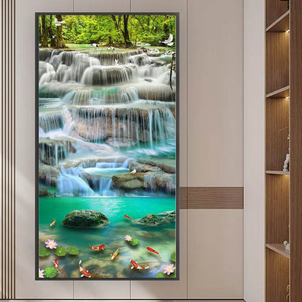 現代アート「朝日のダイヤモンドヘッド」（3D painting） 現代アート「朝日のダイヤモンドヘッド」（3D painting） 現代アート