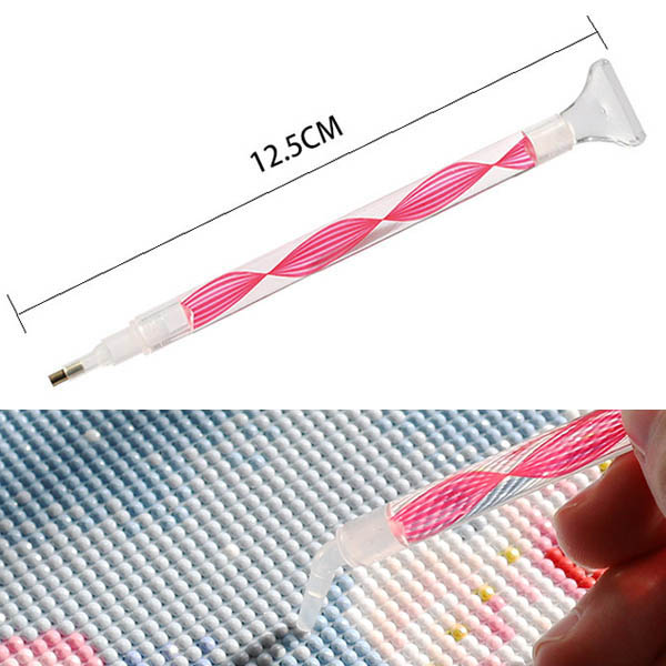 ダイヤモンドアート 作成ツール カーリングリボン柄 アートペン ペン