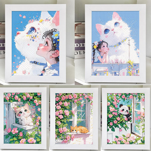 アンティークアート 動物のイラスト 木製フレーム付き 四神獣 刺繍アート 木製フレーム付き - メルカリ