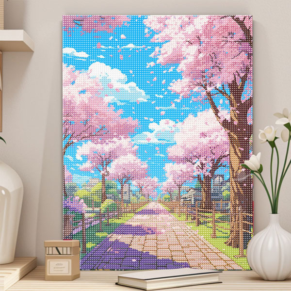 刺繍　美術品　絵画　インテリア　ア-ト 花　静物画　織り込み　見栄え 351235.jpg