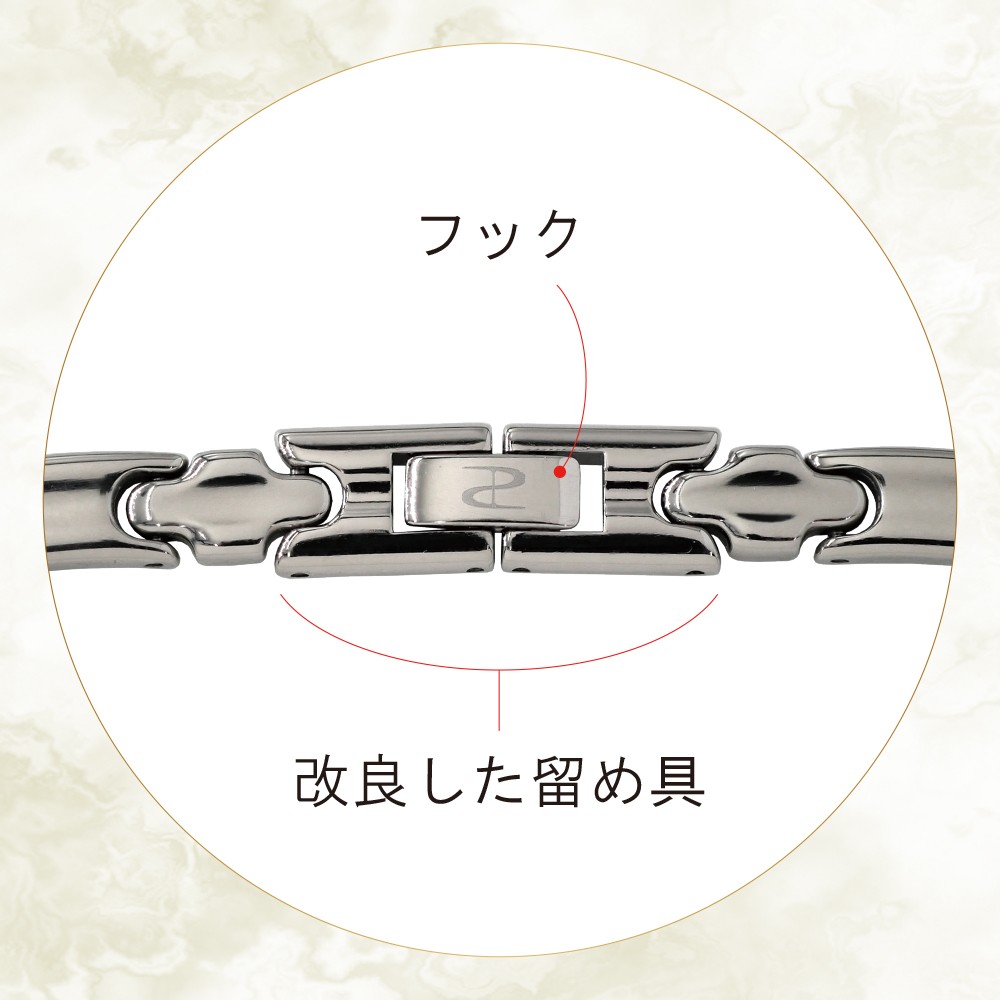 公式 ゲルマニウムネックレス ブレスレット ペア TTE-BN チタン製 日本