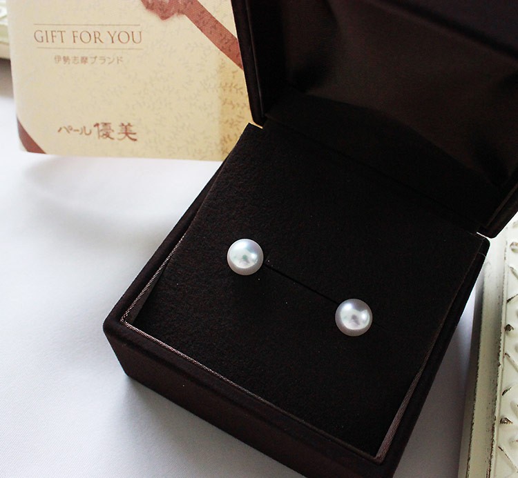 TRIDEA JEWELRY K18 アコヤ ベビー パール ピアス 2.5mm 真珠 一