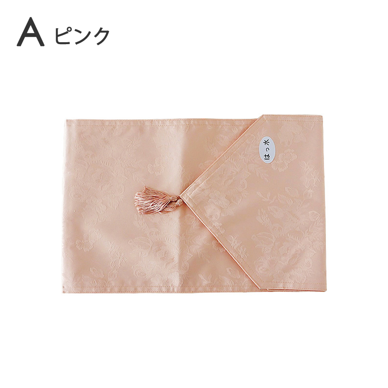 テーブルランナー 撥水 32×150cm ローズ ジャガード織り テーブル