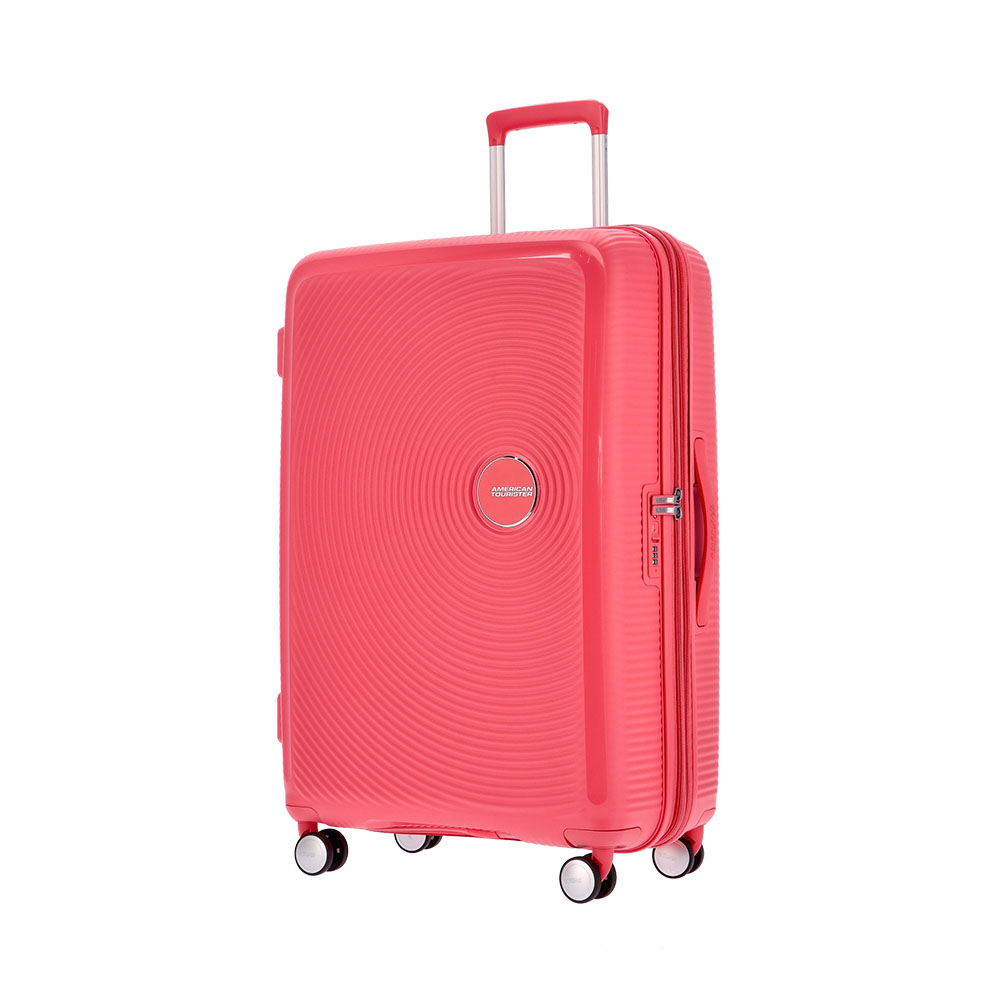 American Tourister スーツケース スピナー 55 コーラル キュリオ スピナー 55 EXP ブックオープニング コーラル｜スーツ
