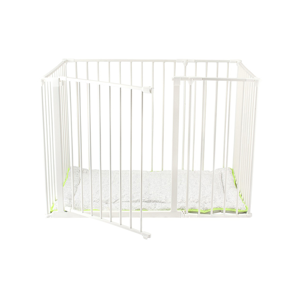 セーフティーゲート ベビーダン マット付き スクエアゲート ベビーサークル ペットケージ Baby Dan BBD80