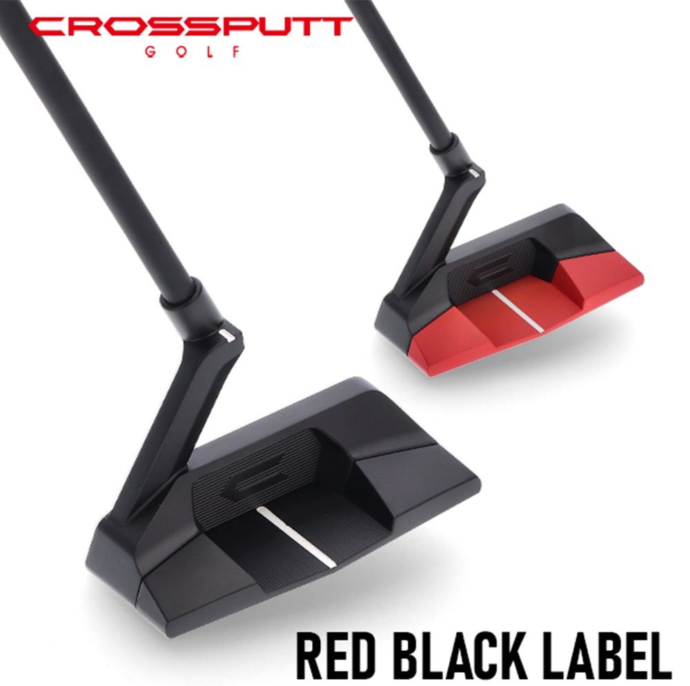 並行輸入品】 Crossputt クロスパット Red Black Label パター レッド