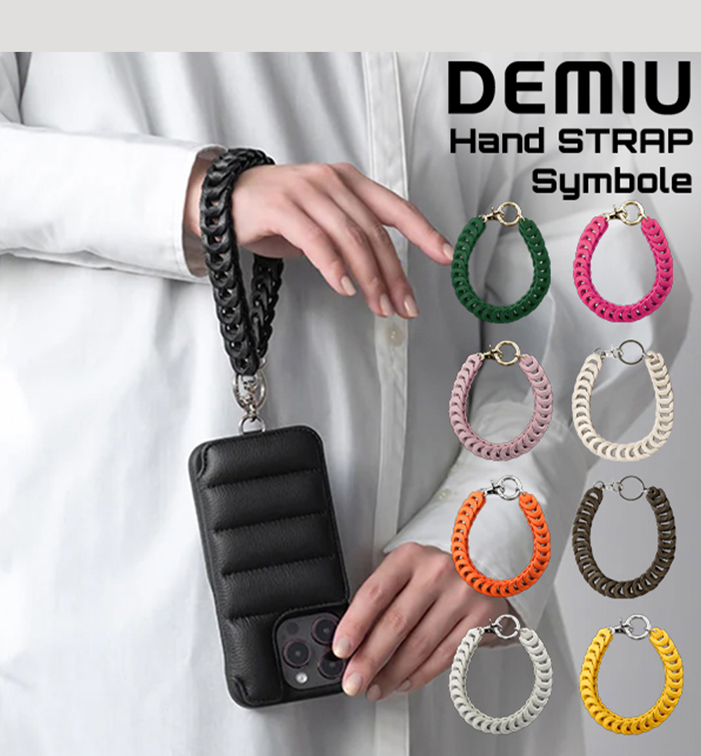 GWも毎日配送ですぐに届く／ デミュウ DEMIU Hand STRAP Symbole
