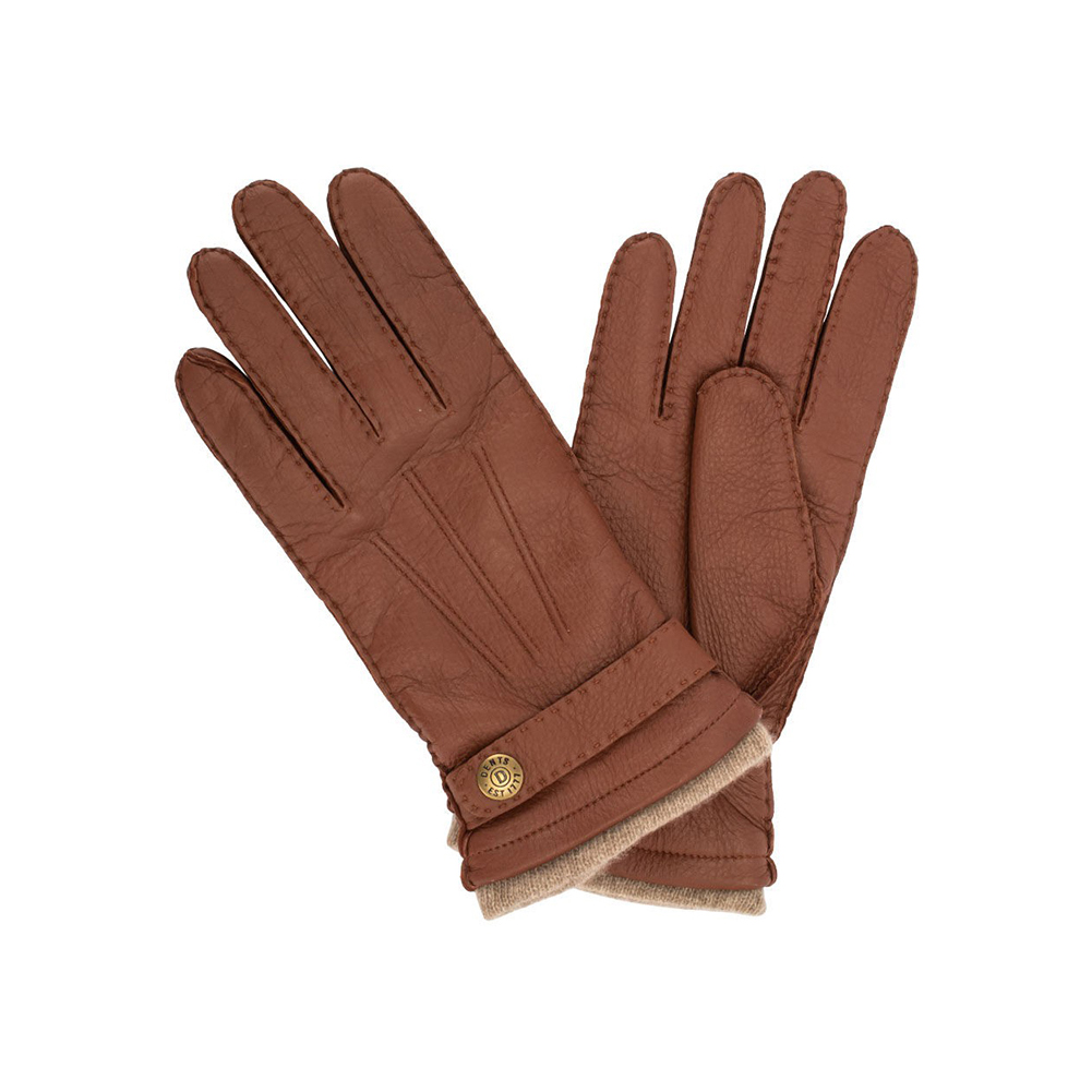 在庫限り デンツ Dents 手袋 メンズ Gloucester レザー グローブ 上質 革 鹿革 カシミア Gloves (M) 5-1548｜peeweebaby-gulliver｜04