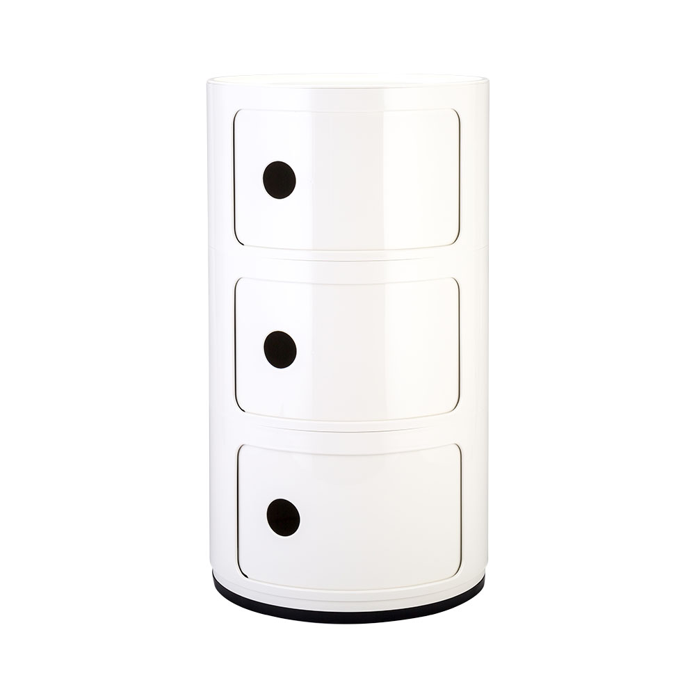 Kartell（カルテル） 【並行輸入品】 チェスト コンポニビリ 3段