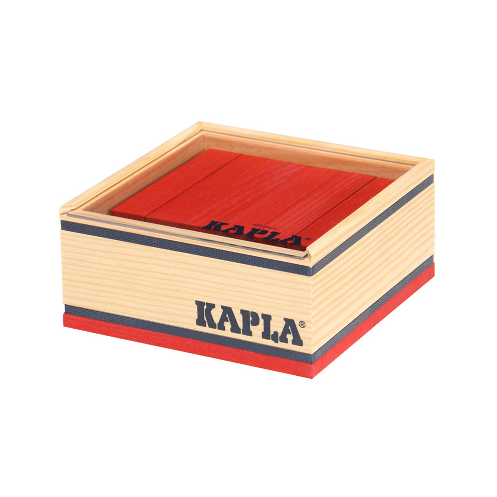 カプラ 【並行輸入品】 在庫限り Kapla おもちゃ ブロックカラー40 