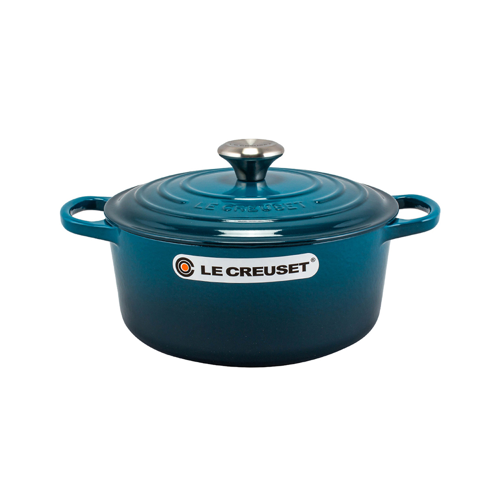 ル・クルーゼ ルクルーゼ Le Creuset 両手鍋 シグニチャー ココットロンド 24cm 240mm ホーロー鍋 おしゃれ SIGNATURE  Cocotte Ronde キッチン用品