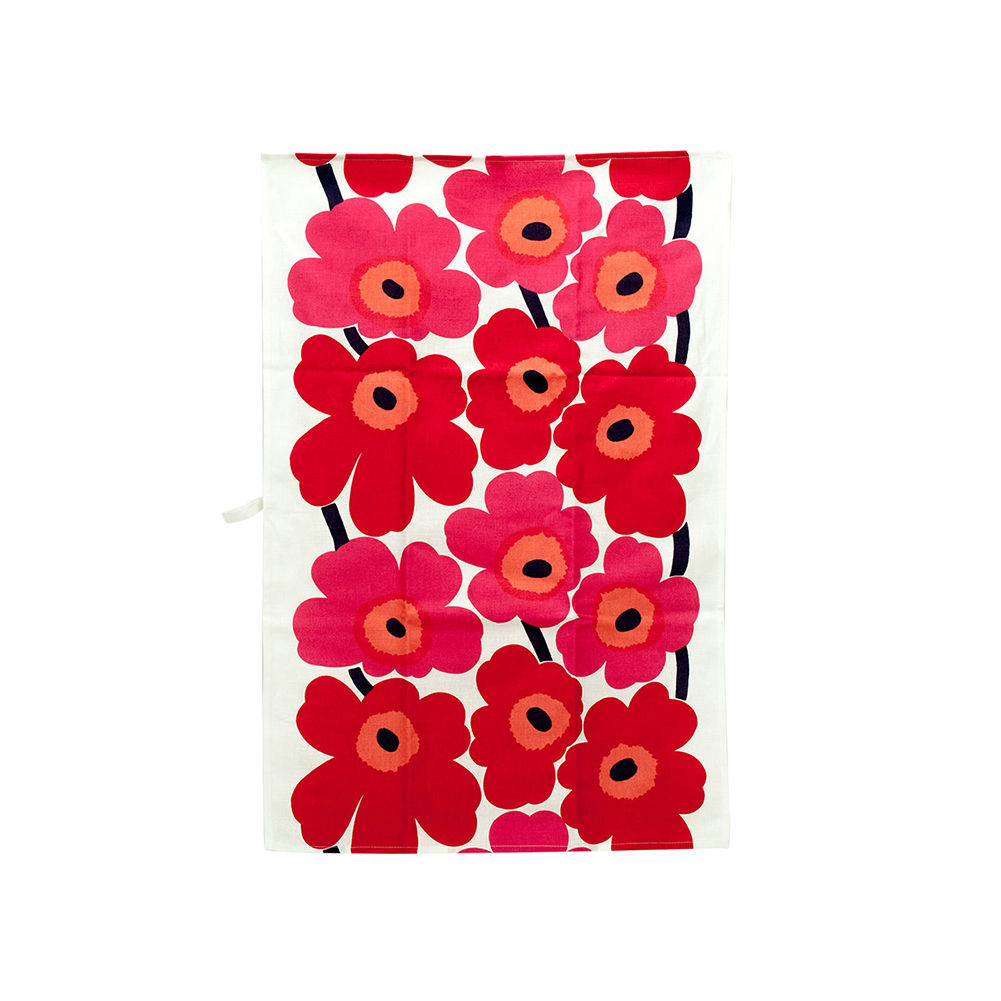 ♤新品未使用♤マリメッコ　marimekko ティータオル　2枚セット 楽天市場】在庫限り マリメッコ Marimekko ティータオル 2枚