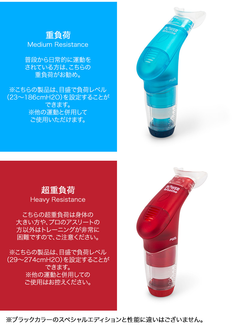 豊富な品豊富な品パワーブリーズ プラス POWER Breathe 標準負荷 重