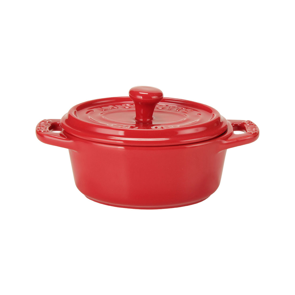 在庫限り ストウブ Staub セラミック ミニ ココットオーバル 11cm 40511 Mini ...