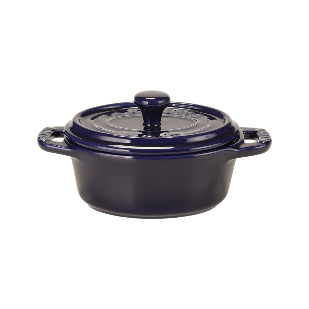 在庫限り ストウブ Staub セラミック ミニ ココットオーバル 11cm 40511 Mini Cocotte oval 耐熱 オーブン｜peeweebaby-gulliver｜03