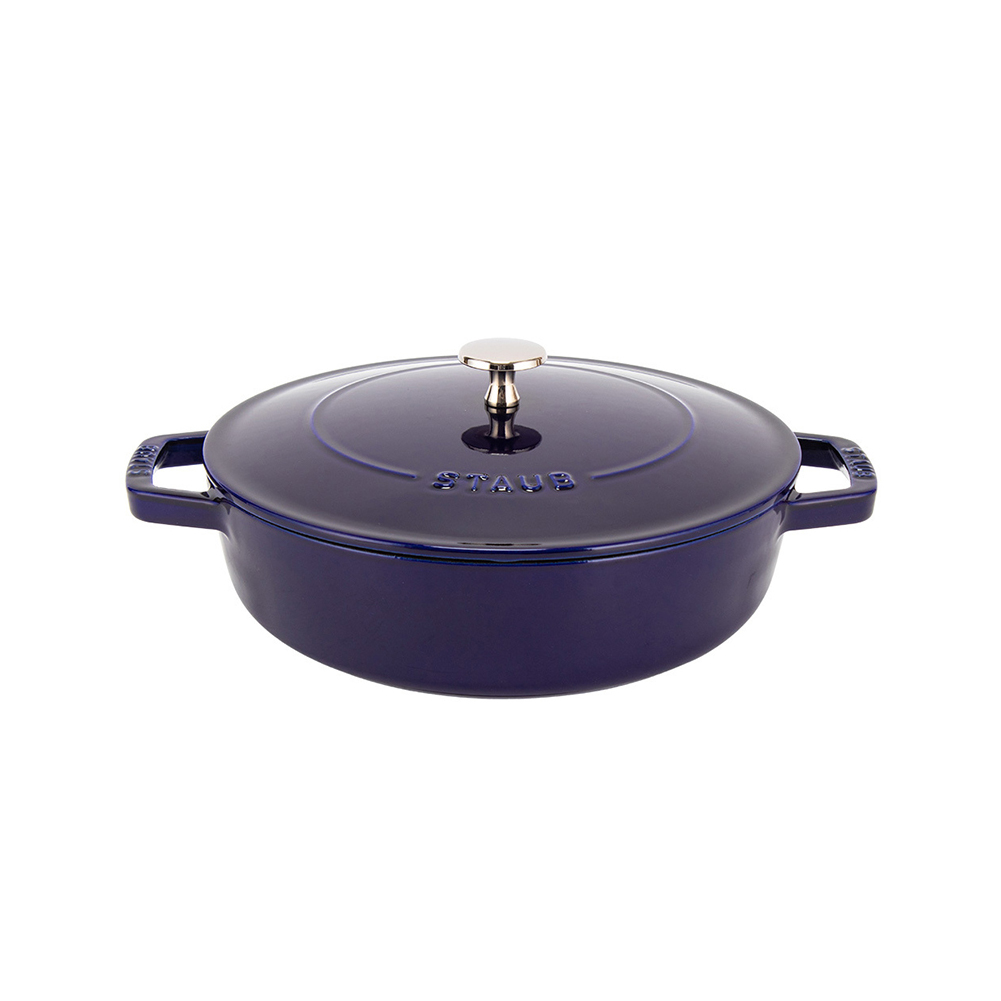 ストウブ 鍋 Staub ブレイザー ソテーパン 24cm IH対応 ホーロー鍋 両手鍋 おしゃれ 保温 : stb-35 : PeeWeeBaby  - 通販 - Yahoo!ショッピング