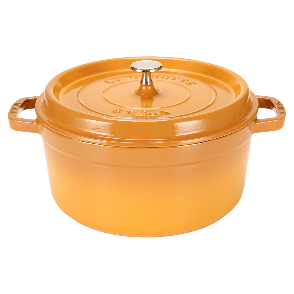 『美品』ストウブ 鍋 Staub ピコ・ココット 28cm 両手ホーロー鍋 ストウブ 鍋 Staub ピコ・ココット ラウンド 28cm 両手鍋 ホーロー鍋