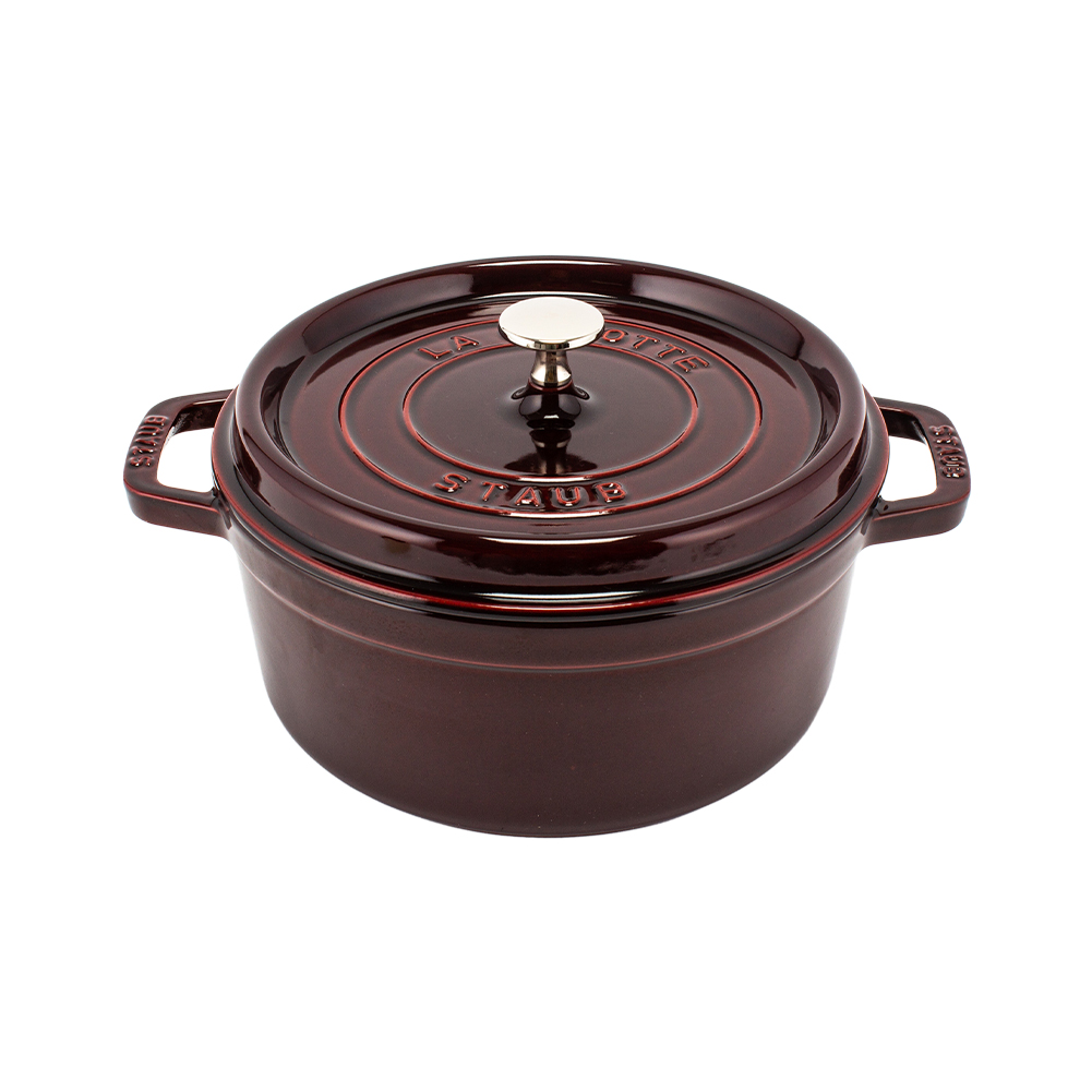 【並行輸入品】 ストウブ Staub ピコ ココット ラウンド 24cm 両手鍋 ホーロー 鍋 Cocotte おしゃれ キッチン バレンタインの画像