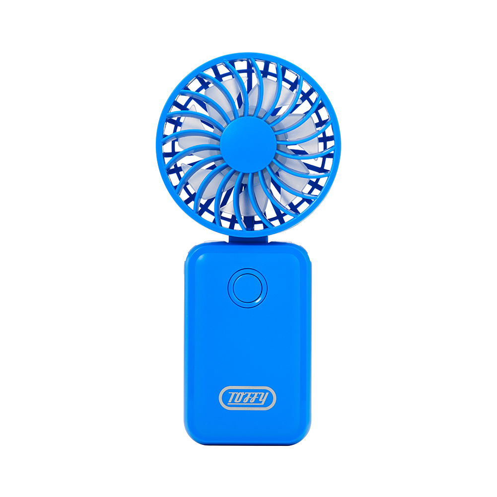 Toffy トフィー ハンディファン 極かるハンズフリーファン 軽量70g