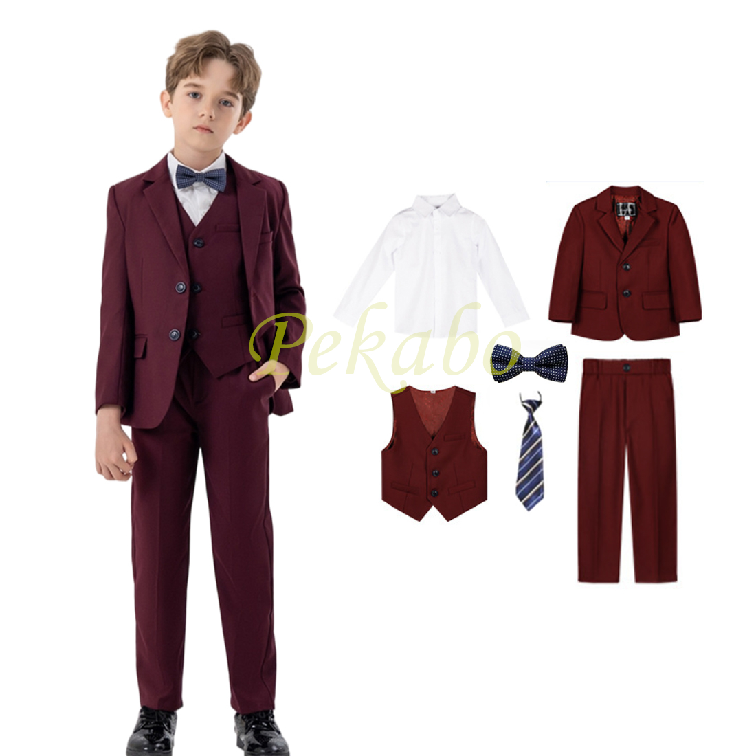 サッカー日本代表モデル✨】美品✨キッズ 卒服 フォーマルスーツ 140