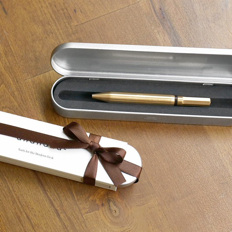 andhand アンドハンド メソッドペンミニ ボールペン ゴールド ブラス