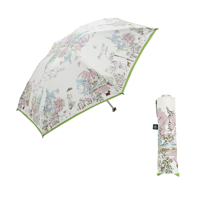 Aquascutum（アクアスキュータム） 日傘 折りたたみ 晴雨兼用 サマー