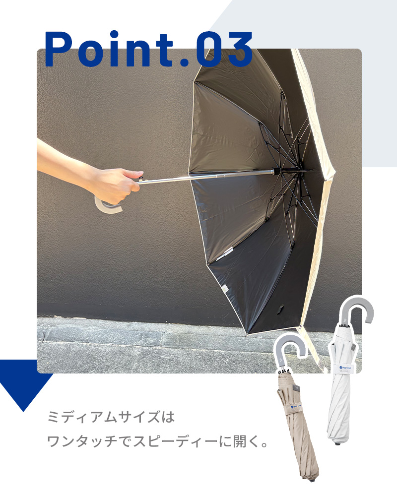 ゼロアンド　ラディクール　Radi-Cool 折りたたみ日傘　傘 0＆ 【正規販売】Radi-cool ラディクール 晴雨兼用 日傘 雨傘