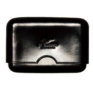 【新品・正規品】Il Bussetto イルブセット 名刺入れ ブラック IL BUSSETTO（イルブセット） 公式 名刺入れ（シームレス）レザー