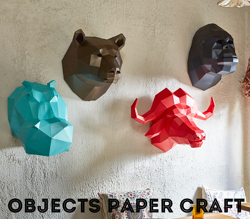 在宅 インテリア オブジェ Object Paper Craft オブジェクト