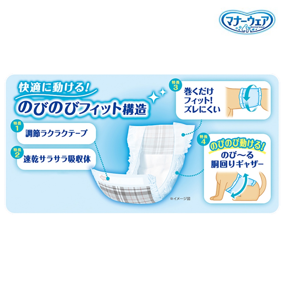 マナーウェア 【4枚×4袋】ユニ・チャーム 男の子用 SSサイズ 超小型犬