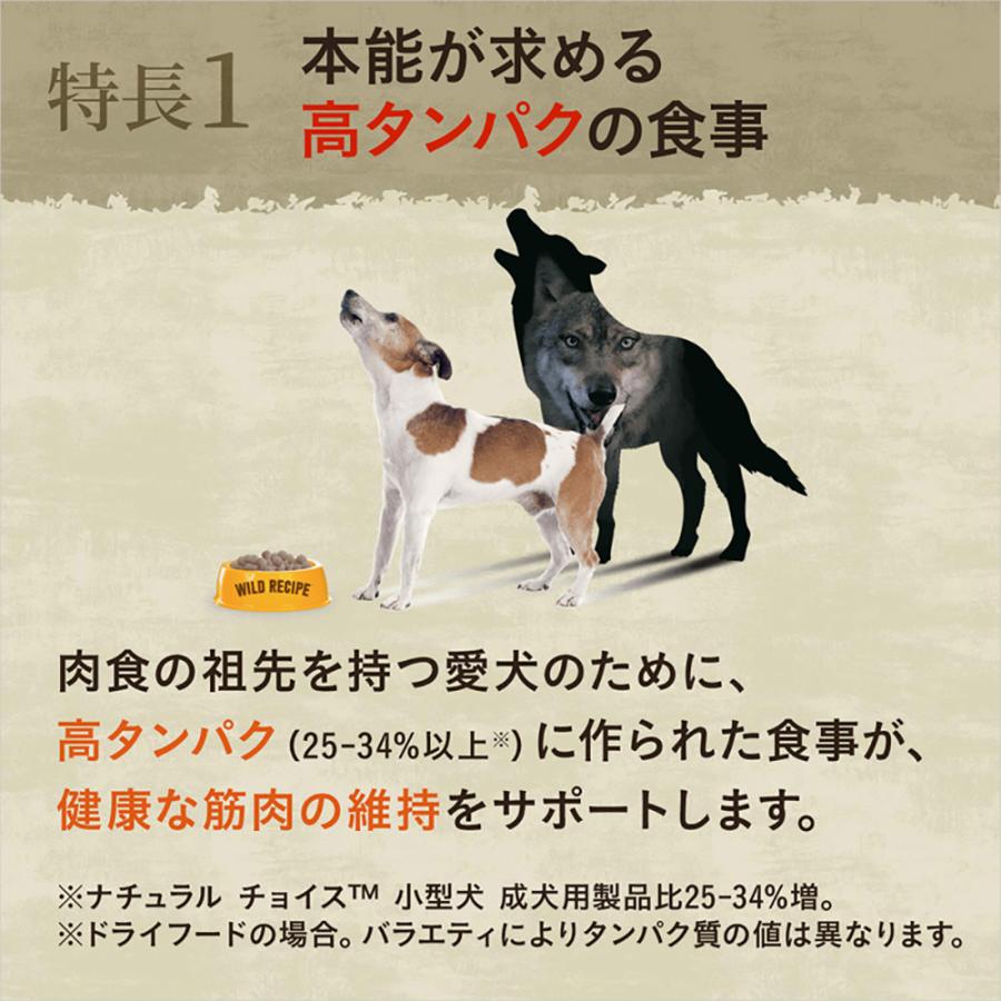 【4kg×4袋】ニュートロ ワイルドレシピ 超小型犬〜小型犬 成犬用 サーモン(犬・ドッグ)[正規品] - 3