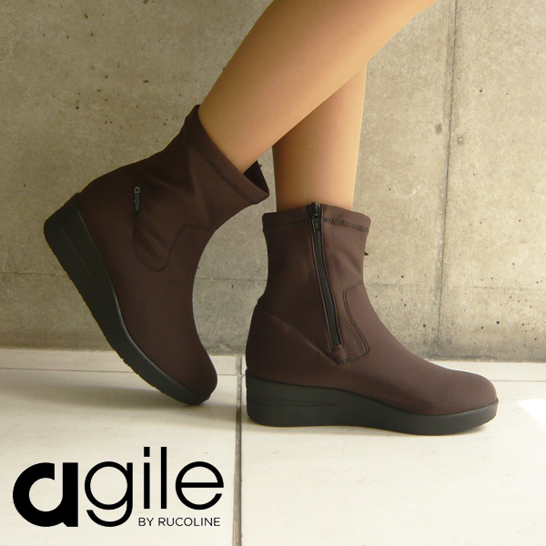 ルコライン ブーツ アージレ バイ ルコライン ストレッチ ショート  