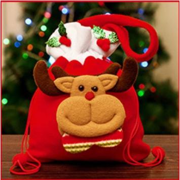 クリスマスプレゼント クリスマス 袋 ラッピング ギフトバッグ 包装 送料無料｜penguin-fly｜03