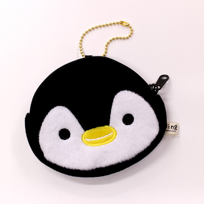 ふわふわ コインケース （ ペンギン かわいい 小銭入れ 財布 ポーチ ） :pe21E002:ペンギンと - 通販 - Yahoo!ショッピング