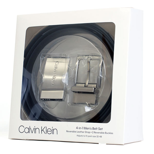 CalvinKlein カルバンクライン 4in1 リバーシブル レザーベルトセット 牛革 020005 020006 020008