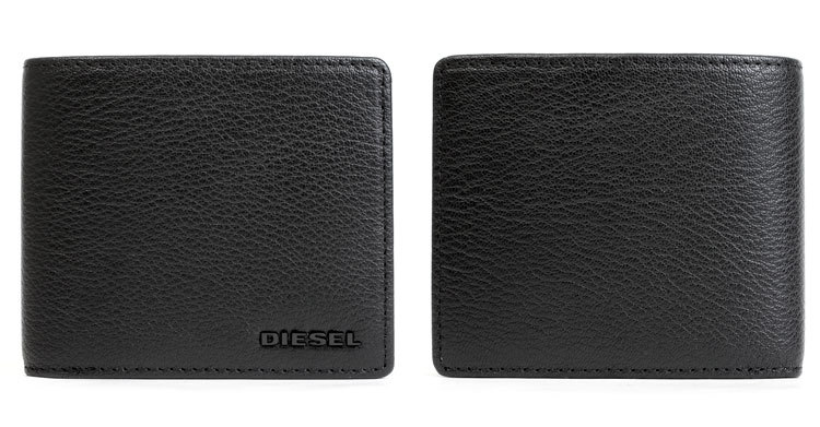 DIESEL（ディーゼル）の「メンズ BIGロゴ 二つ折り財布（財布