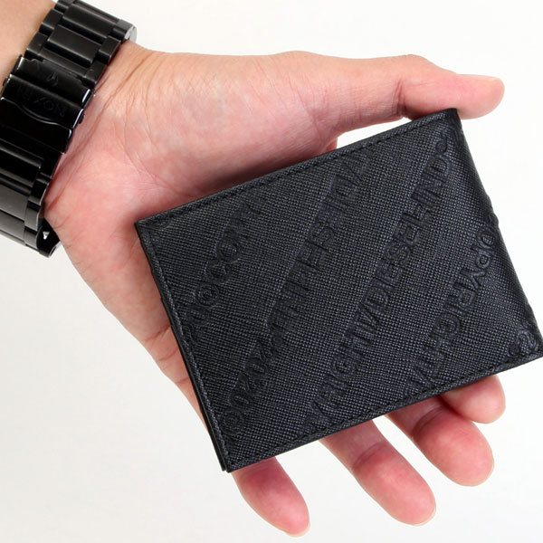 ディーゼル NEELA XS 二つ折り財布 メンズ ブラック 黒 サフィアーノ 