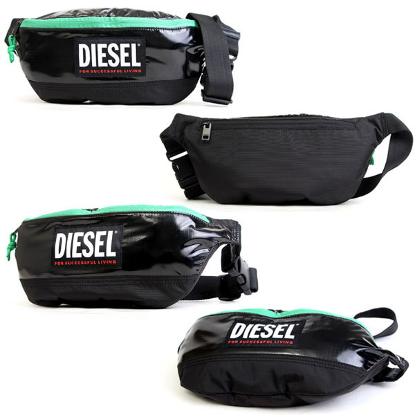 DIESEL ディーゼル LYAM PAT ウエストポーチ ボディバッグ ベルト