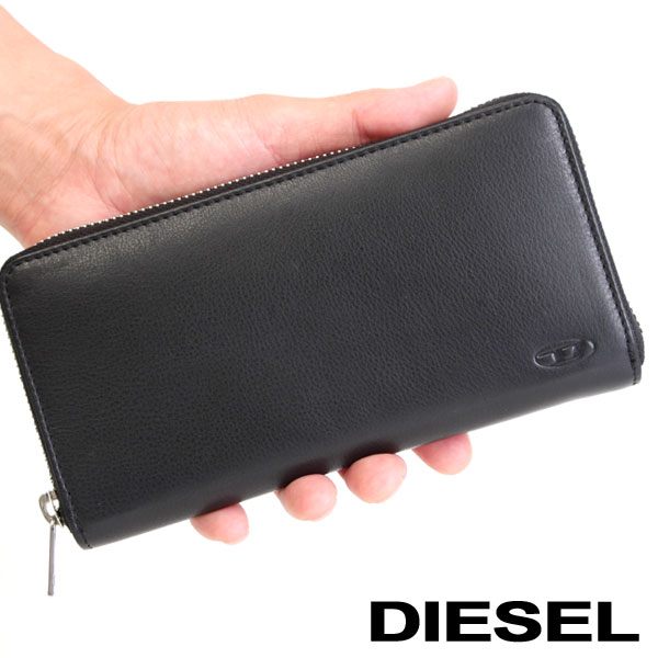 DIESEL ディーゼル 24ZIP 長財布 小銭入れあり ラウンドジップ