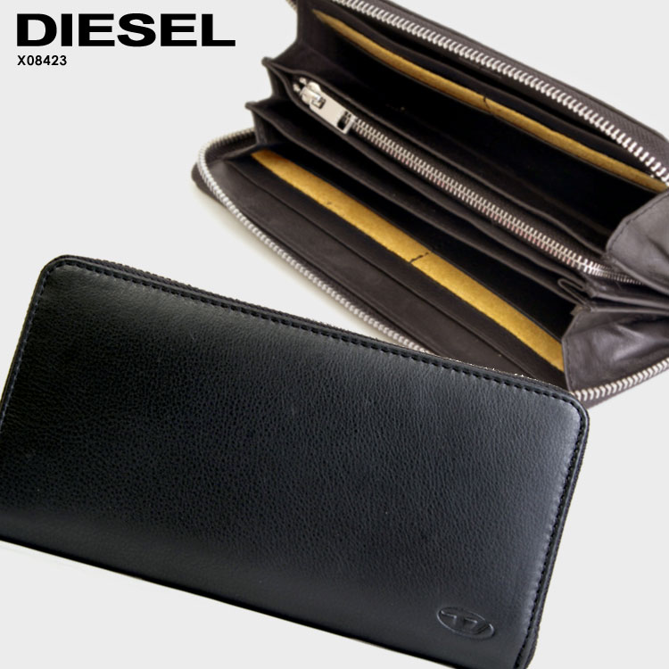 DIESEL ディーゼル 24ZIP 長財布 小銭入れあり ラウンドジップ