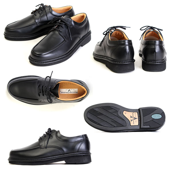 リナシャンテバレンチノ ビジネスシューズ Uチップ メンズ 本革 日本製