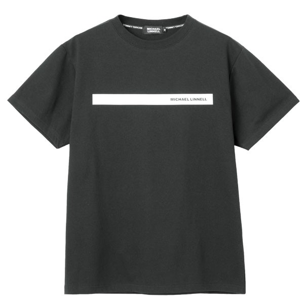 メンズ レディース Tシャツ 半袖Tシャツ シャツ カットソー ラインロゴ マイケルリンネル ML-TS01 ML-TS02 ML-TS03 | MICHAEL LINNELL | 05