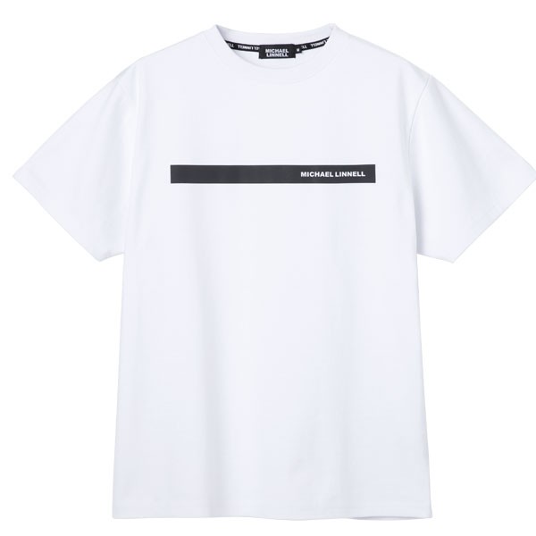 メンズ レディース Tシャツ 半袖Tシャツ シャツ カットソー ラインロゴ マイケルリンネル ML-TS01 ML-TS02 ML-TS03 | MICHAEL LINNELL | 04