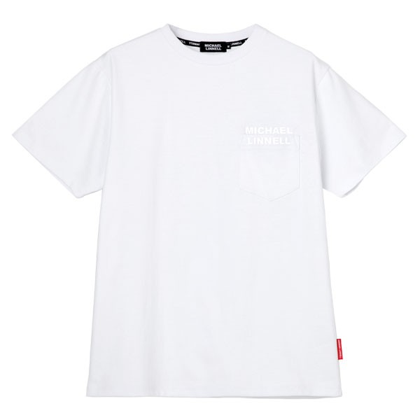 メンズ レディース Tシャツ 半袖Tシャツ シャツ カットソー ラインロゴ マイケルリンネル ML-TS01 ML-TS02 ML-TS03 | MICHAEL LINNELL | 09