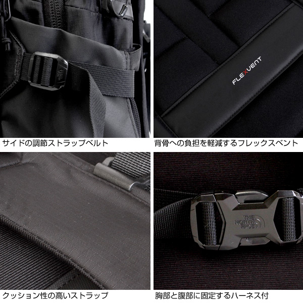 THE NORTH FACE バックパック RECON リーコン ブラック: 日用品