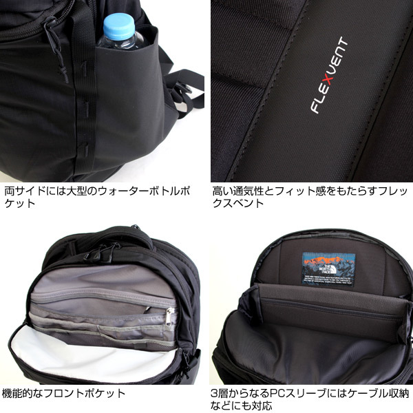 ザノースフェイス SURGE サージ 31L リュック バックパック 黒